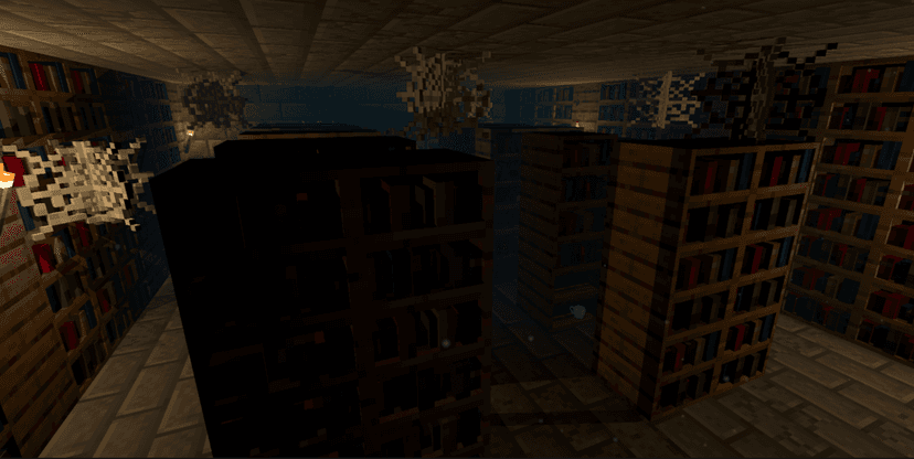 Minecraft Stronghold Amethyst Geode - Crystal cave environment in REPO custom map